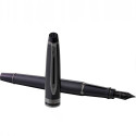 Ручка перьевая Waterman EXPERT Metallic Black Lacquer RT FP F 10 046