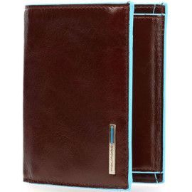 Портмоне Piquadro Blue Square вертикальное с отделением для монет PU1740B2_MO