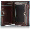 Кредитница Piquadro на молнии BL SQUARE/Cognac PP1351B2_MO
