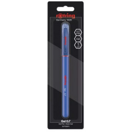 Ручка гелева Rotring Blue GEL 0,7 блістер R2115362B