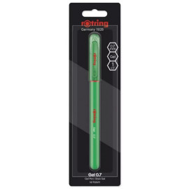 Ручка гелева Rotring Green GEL 0,7 блістер R2115362G