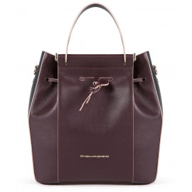 Жіноча сумка Piquadro Circle (W92) Bordo-Beige BD5440W92_BOBE