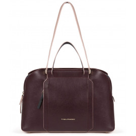 Жіноча сумка Piquadro Circle (W92) Bordo-Beige BD5392W92_BOBE