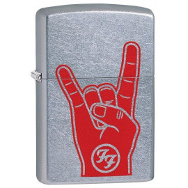 Зажигалка Zippo Classic Foo Fighter Street Chrome Zp29476