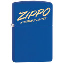 Запальничка Zippo Classic PF20 Zippo Script Design Royal Matte Zp49223