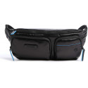 Сумка на пояс Piquadro B2 Revamp (B2V) Black CA5576B2V_N