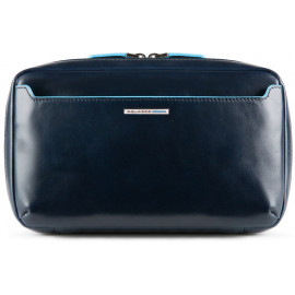 Сумочка-органайзер для кабелів / дрібниць Piquadro Blue Square (B2) Navy Blue AC5637B2_BLU2