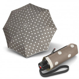 Складной зонт Knirps T.010 Small Manual Dot Art Taupe Kn95 3010 4902