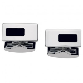 Запонки ST Dupont White Silver Design Du5275n