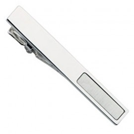 Затискач для краватки ST Dupont Tie Clip Silver Plated Du5078