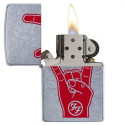 Запальничка Zippo Classics Foo Fighter Street Chrome Zp29476