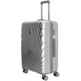 Чемодан Enrico Benetti Calgary Silver M Средний Eb49017 998-70