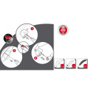 Зонт Knirps A.200 Pinta Sailor Kn95 7200 8359 Зонт Knirps A.200 Pinta Sailor Kn95 7200 8359
