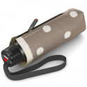 Парасолька складана Knirps T.010 Small Manual Dot Art Taupe Kn95 3010 4902