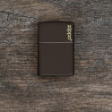 Запальничка Zippo Classic Brown Matte Zippo Logo Zp49180zl