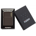 Запальничка Zippo Classic Brown Matte Zippo Logo Zp49180zl