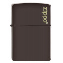 Запальничка Zippo Classic Brown Matte Zippo Logo Zp49180zl