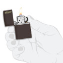 Запальничка Zippo Classic Brown Matte Zippo Logo Zp49180zl