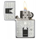 Запальничка Zippo Classics Ace High Polish Chrome Zp24196