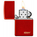 Зажигалка Zippo Classics Metallic Red Zippo Logo Zp49475zl