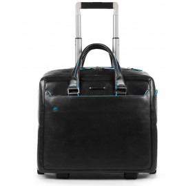 Бізнес-кейс на колесах Piquadro Blue Square (B2) Black S Маленький BV4729B2_N