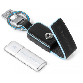 Брелок Piquadro Blue Square (B2) Black AC5597B2_N