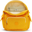 Рюкзак Kipling City Pack S Soft Dot Yellow (M67) KI4581_M67