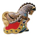 Фигурка De Rosa Rinconada Large Wildlife Конь Турнирный крас. (лим.вып. 1000 шт) Dr442r-47