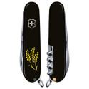 Складаний ніж Victorinox SPARTAN UKRAINE Колоски пшениці жовті. Vx13603.3_T1338u