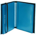 Кредитница Piquadro Blue Square для 20 кред. карт (8,8х10,5х1,2) PP1395B2_BLU2