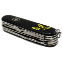 Складной нож Victorinox HUNTSMAN UKRAINE Колоски пшеницы желт. 1.3713.3_T1330u