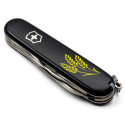 Складаний ніж Victorinox SPARTAN UKRAINE Колоски пшениці жовті 1.3603.3_T1338u