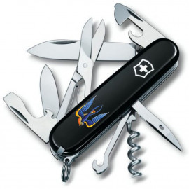 Складаний ніж Victorinox CLIMBER UKRAINE Тризуб-Ластівка 1.3703.3_T1230u