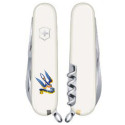 Складной нож Victorinox SPARTAN UKRAINE Трезубец-Ласточка + Героям слава 1.3603.7_T1220u