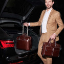 Бізнес-кейс на колесах Piquadro Blue Square (B2) Cognac S Маленький BV4729B2_MO