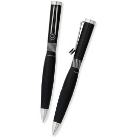 Шариковая ручка Franklin Covey NORWICH Black/Chrome Fn0062im-1