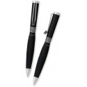 Шариковая ручка Franklin Covey NORWICH Black/Chrome Fn0062im-1
