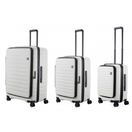 Набір валіз Lojel Cubo V4 S/M/L Off White Lj-1627-15430