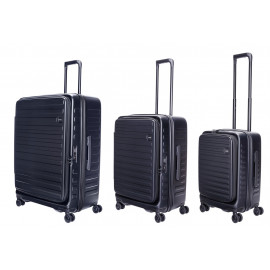 Набір валіз Lojel Cubo V4 S/M/L Black Lj-1627-09430