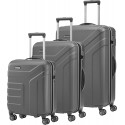 Набор чемоданов Travelite Vector Anthracite TL072044-04