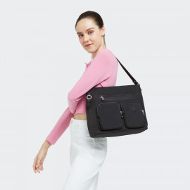 Жіноча сумка Kipling TASMO Black Noir (P39) K14252_P39