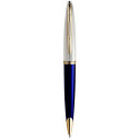 Ручка шариковая Waterman CARENE Deluxe Blue Lacquer/Silver GT BP 21 202