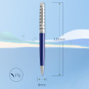 Ручка кулькова Waterman HEMISPHERE Anniversary Le Lounge Blue CT BP 22 083 Ручка кулькова Waterman HEMISPHERE Anniversary Le Lounge Blue CT BP 22 083