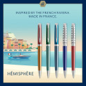 Ручка кулькова Waterman HEMISPHERE Anniversary Le Lounge Blue CT BP 22 083 Ручка кулькова Waterman HEMISPHERE Anniversary Le Lounge Blue CT BP 22 083