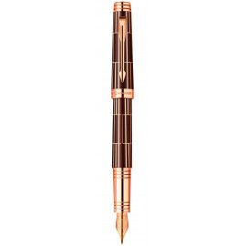Ручка перова Parker PREMIER Luxury Brown PGT FP18 F 89 912K