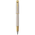 Перьевая ручка Parker IM Brushed Metal GT FP F 20 312T