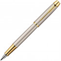 Перьевая ручка Parker IM Brushed Metal GT FP F 20 312T