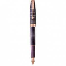Перова ручка Parker SONNET Cisele Silver Purple Matrix PGT FP F 88 011