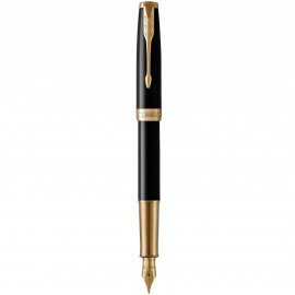 Перова ручка Parker SONNET 17 Black Lacquer GT FP F 86 011
