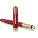 Перова ручка Parker SONNET Red Lacquer GT FP F 86 211